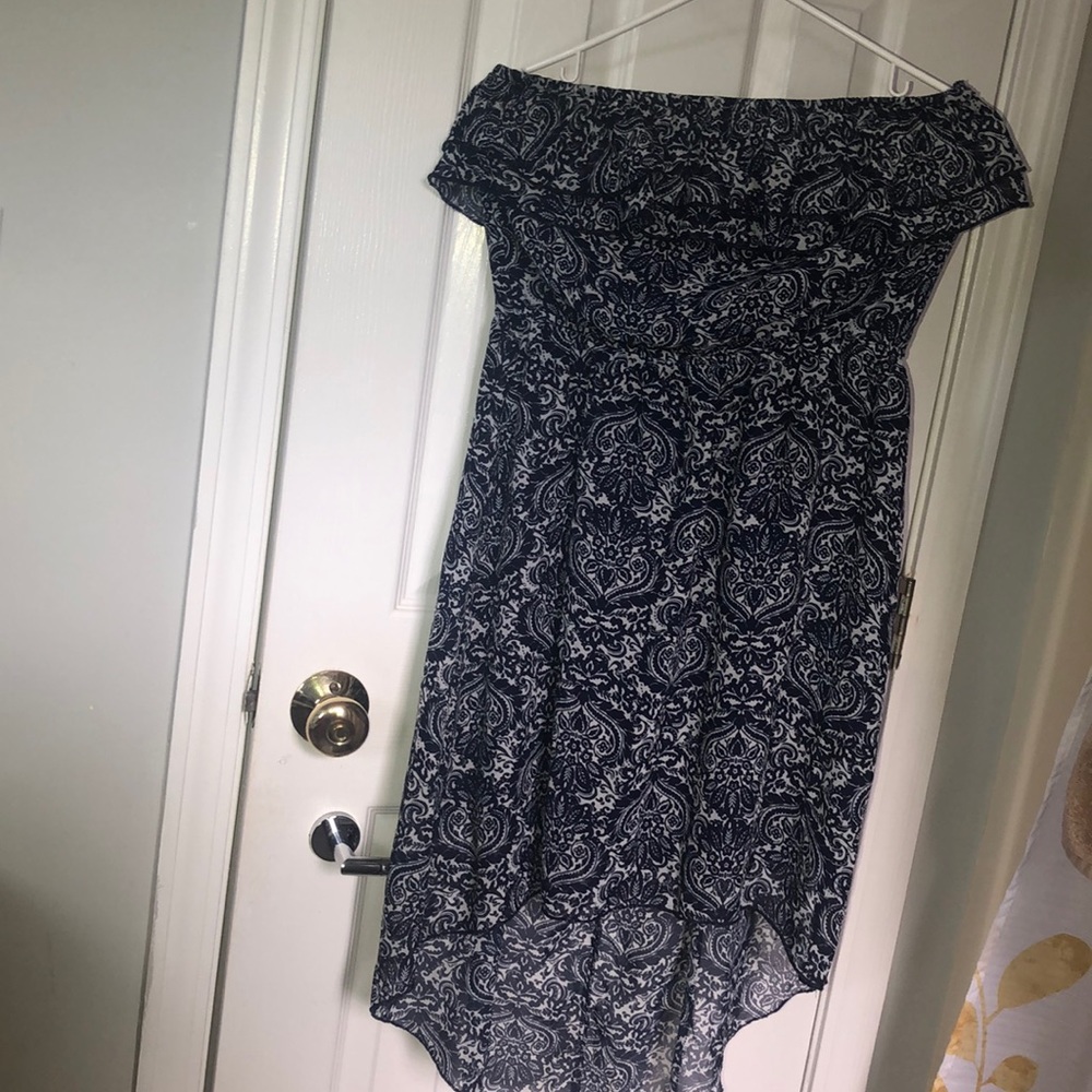 Blue dress